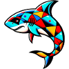 Harlequin shark