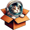 Astronaut Cat