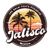 Jalisco Mexico palm trees sunset design