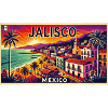Jalisco Mexico beach palm design