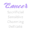 Logo signe astrologique "Cancer"