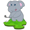 Elefant Golf Golfschläger
