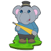 Parapluie éléphant