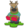 Reindeer Christmas Package