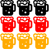 Deutschland Bier Flagge