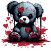 Cute Creepy Teddy Bear