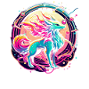Psychedelic Fox Art