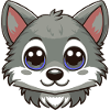 Bébé loup