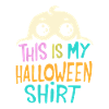 Das ist mein Halloween-Shirt