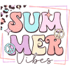Summer Vibes - Retro Design
