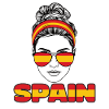 Spain Flag Headband Sunglasses