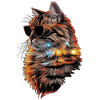 Sonnenbrille mit Perserkatze Geschenk