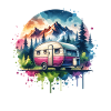 Camping Caravan