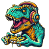 T Rex Dinosaur Gaming