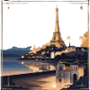 Parisian Radiance Under the Stars