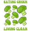 Vegetarian, eating green, living clean