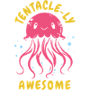 Tenacle-ly Awesome - Méduse avec tentacules