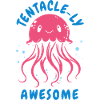 Tenacle-ly Awesome - Méduse avec tentacules