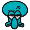 SpongeBob Schwammkopf Taddäus Tentakel Stick-Motiv