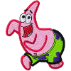 SpongeBob Schwammkopf Patrick Star Stick-Motiv