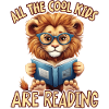 All Cool Kids Reading Lion