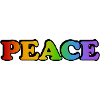 Peace rainbow