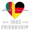 Cameroon and Germany 100% friendship