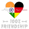 India and Germany 100% friendship