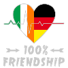 Ireland and Germany 100% friendship