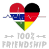 Gambia and Germany 100% friendship