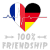 France and Germany 100% friendship