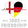 England and Germany 100% friendship