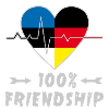 Estonia and Germany 100% friendship
