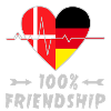 Denmark and Germany 100% friendship