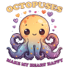 Funny Octopus Cephalopod Squid Gift