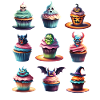 Halloween Cupcakes.