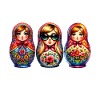 Russian soul! Russia Matryoshka Russian