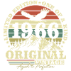 Original 1966 Vintage Vintage Retro Födelsedag