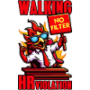 WALKING HR VIOLATION, FUNNY