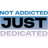 Not Addicted Just Dedicated 4