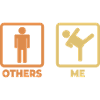 Karate Stick Figures