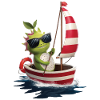 Obst Drachenfrucht Bootfahren Geschenk