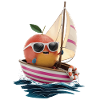 Obst Grapefruit Bootfahren Geschenk