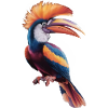 Vibrant Spectrum Finch