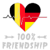 Belgium and Germany 100% friendship