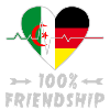 Algeria and Germany 100% friendship