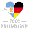 Argentina and Germany 100% friendship