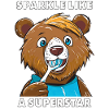 BEAR SPARKLE LIKE A SUPERSTAR