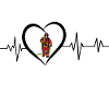 Firefighter heartbeat