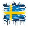 Sverige Sweden Flag Schweden Flagge